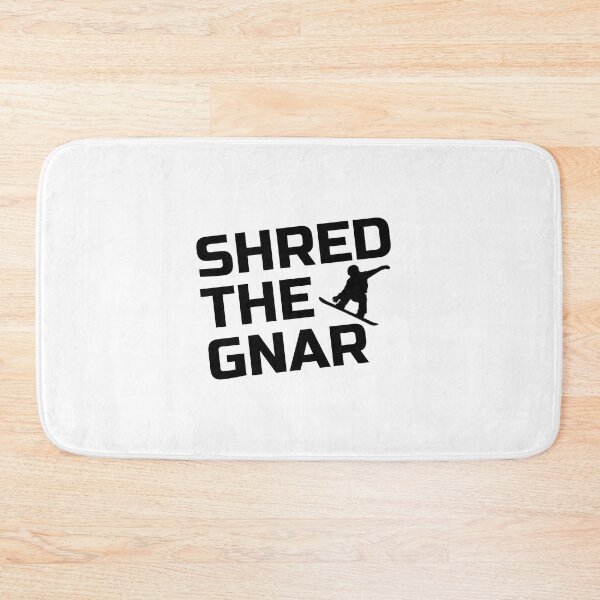 Artikelvorschau, Snowboarding Design - Shred the Gnar entworfen und verkauft von EstelleStar.