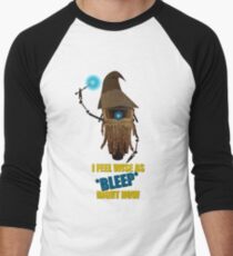 CLAPTRAP WIZARD! Men's Baseball ¾ T-Shirt