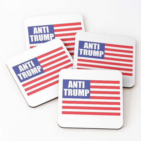 Item preview, Anti Trump Mask American Flag designed and sold by djkirei.