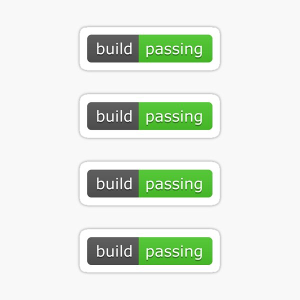 build passing sticker pack Sticker