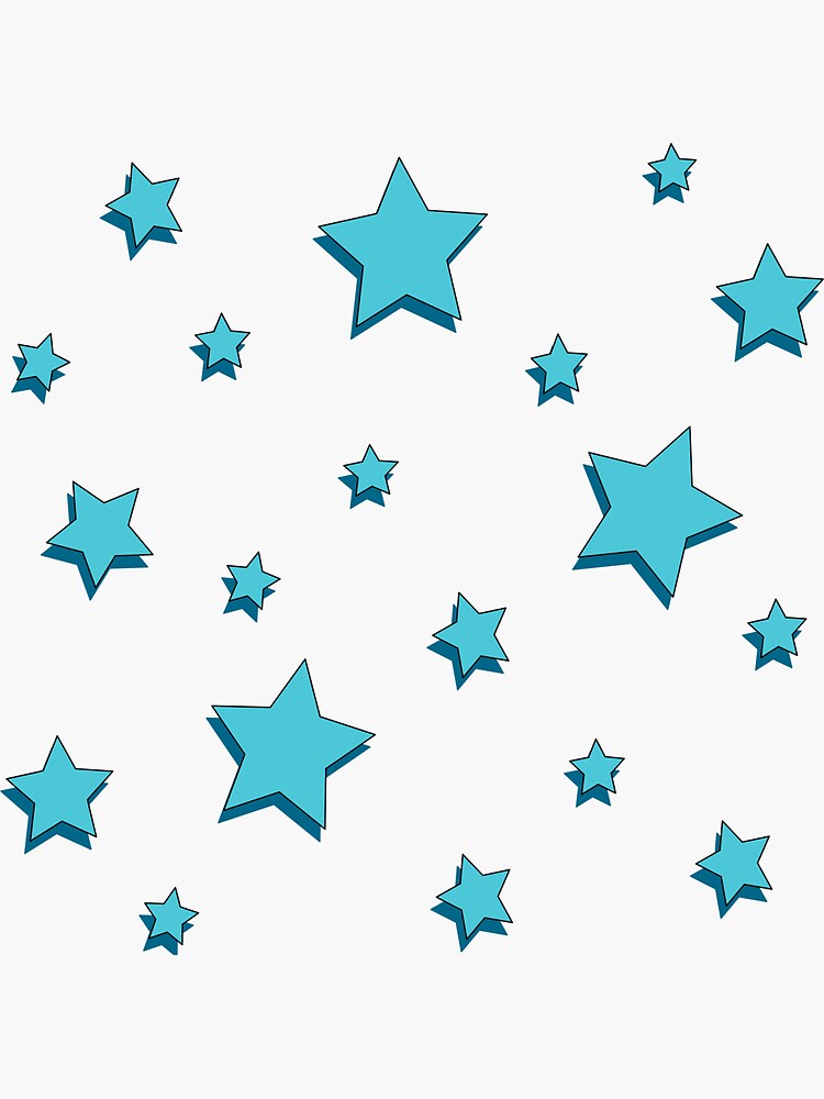 “Blue Star Pack” Sticker for Sale by alexis000 | Redbubble