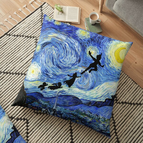 Peter Pan Starry Night Floor Pillow