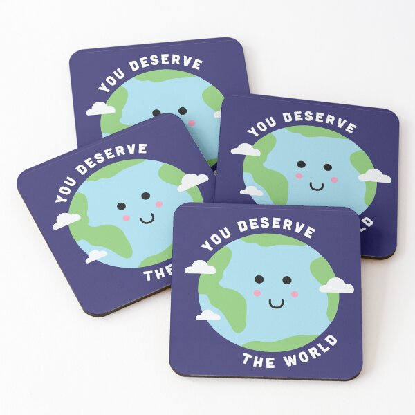 Item preview, You Deserve the World designed and sold by M-lee400.