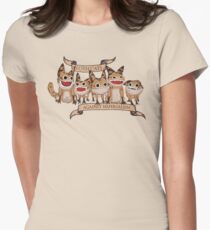 Loth Cats Against Imperialism Women's Fitted T-Shirt