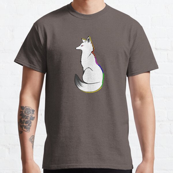 rainbow snow fox Classic T-Shirt