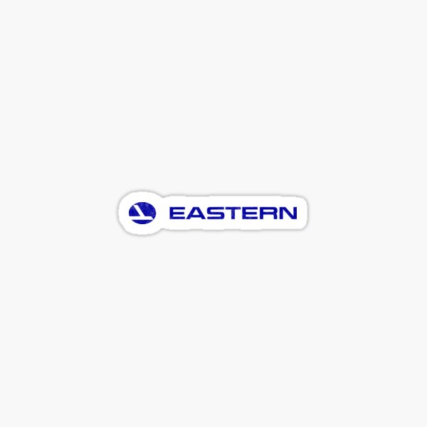 "Eastern Airlines vintage logo" Sticker by Primotees | Redbubble