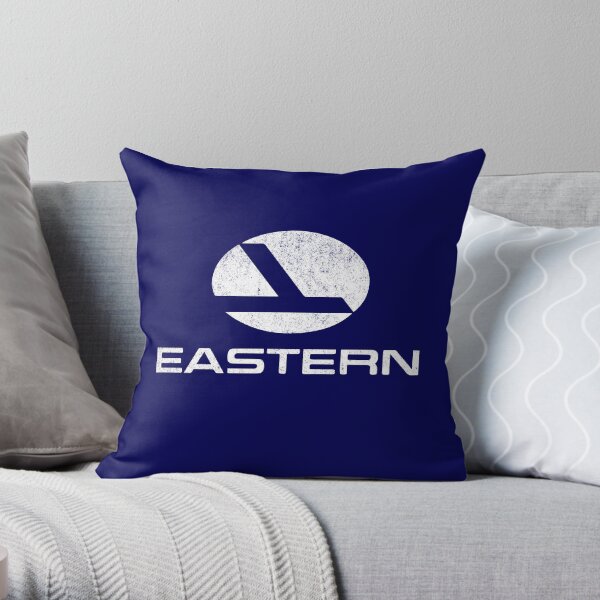 Eastern Airlines vintage logo Throw Pillow