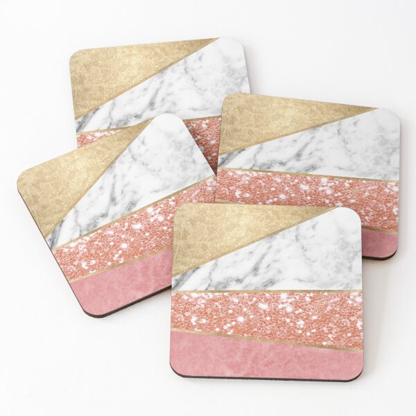 Item preview, Spliced classic gold marble - summer designed and sold by marbleco.