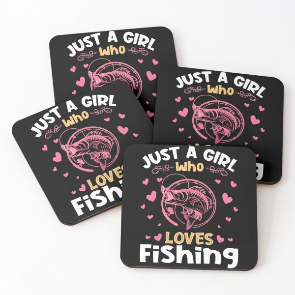 Item preview, Just a Girl who Loves Fishing Gift designed and sold by Hananiah Merch.