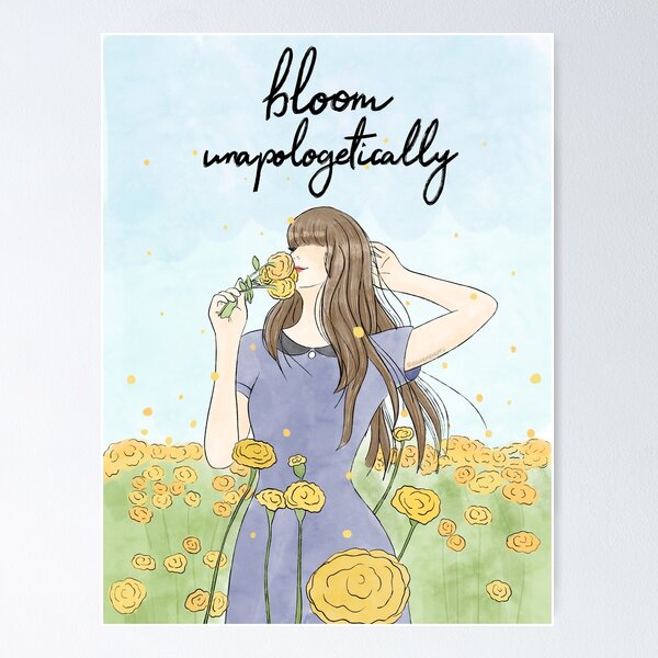Item preview, Bloom Unapologetically designed and sold by ColorMeHappii.
