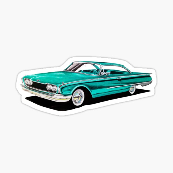 1960 Ford Galaxie 500 Starliner Sticker
