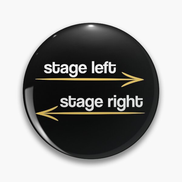 Item preview, Stage Left Stage Right Theater Theatre Musical Drama designed and sold by CLohrenz.