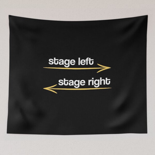 Item preview, Stage Left Stage Right Theater Theatre Musical Drama designed and sold by CLohrenz.