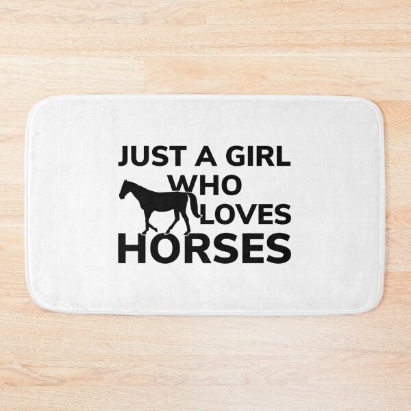 Item preview, Just a Girl Who Loves Horses designed and sold by EstelleStar.