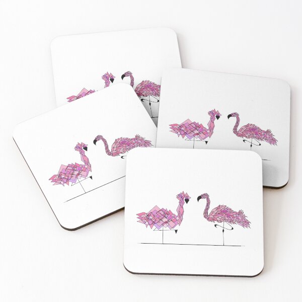 Item preview, Reflections on a Cosmic Flamingo designed and sold by PlanetUniverse.