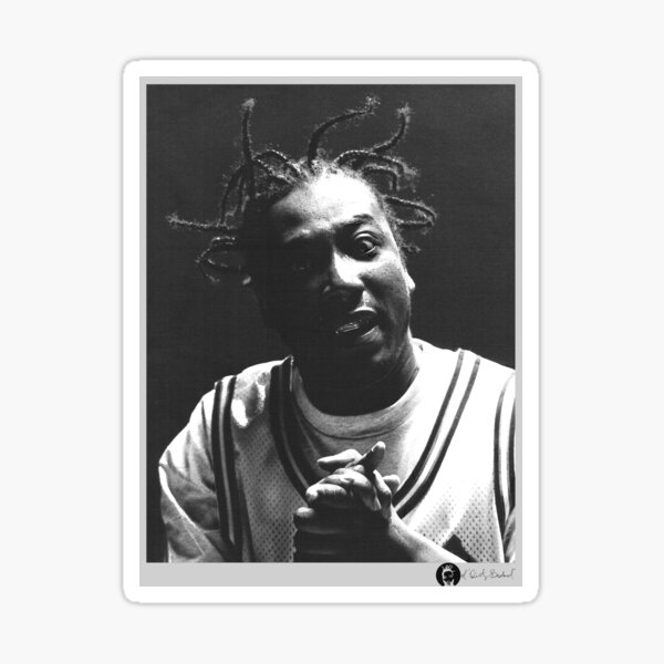 ODB B&W Portrait - Ol' Dirty Bastard Sticker