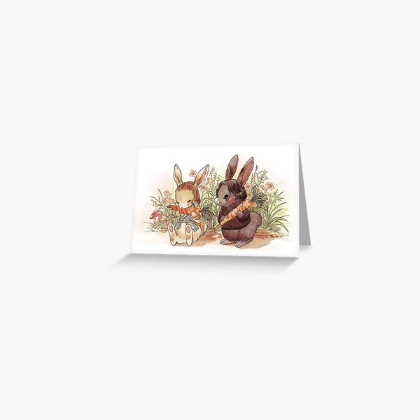 Reylo Bunny Greeting Card