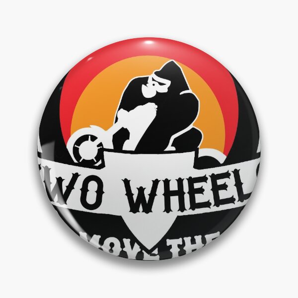 Item preview, Gorilla Biker Emblem (Black) designed and sold by Green Corner.