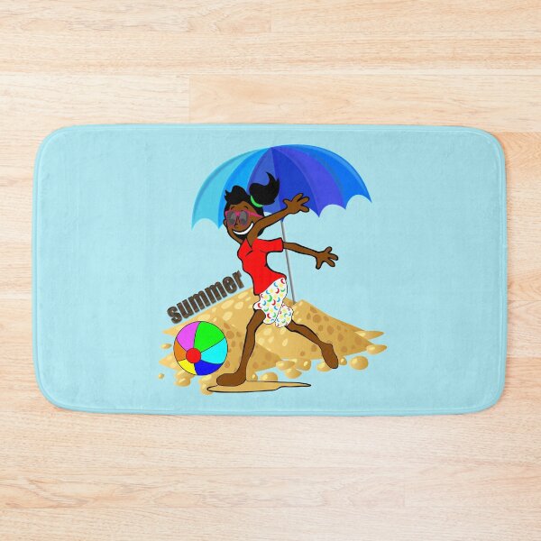 Item preview, Little girl summer beach sun sand designed and sold by Astralia.