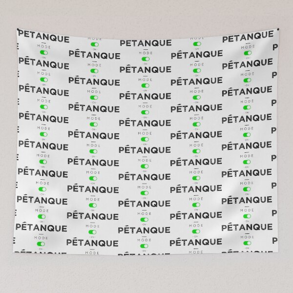 Item preview, Pétanque Mode on designed and sold by lepetitcalamar.