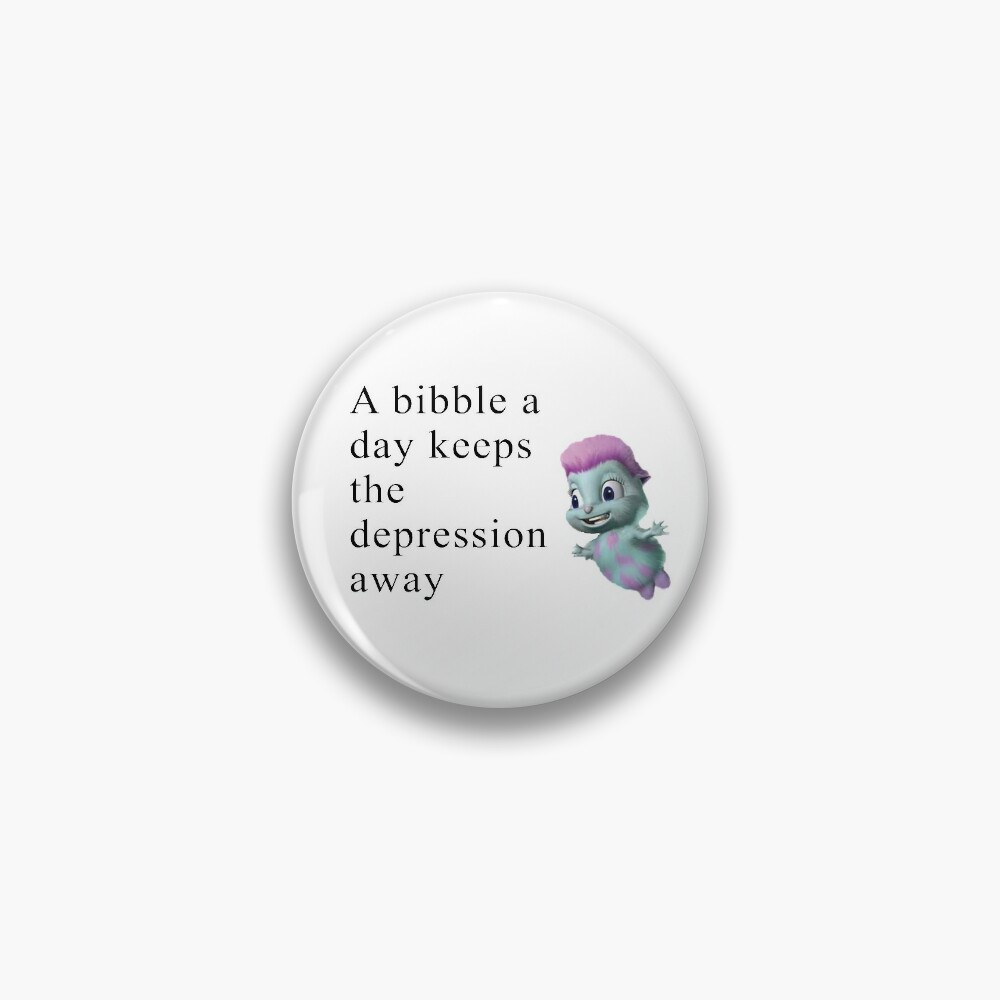 Bibble Meme Sticker Pin for Sale by Nöa Turner