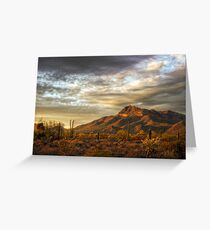 As the Sun Sets Greeting Card