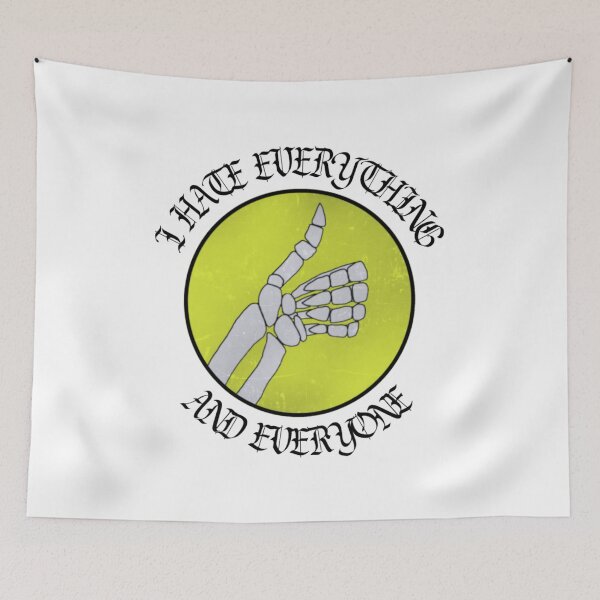 Item preview, I Hate Everything & Everyone - Green designed and sold by CryptQueen.