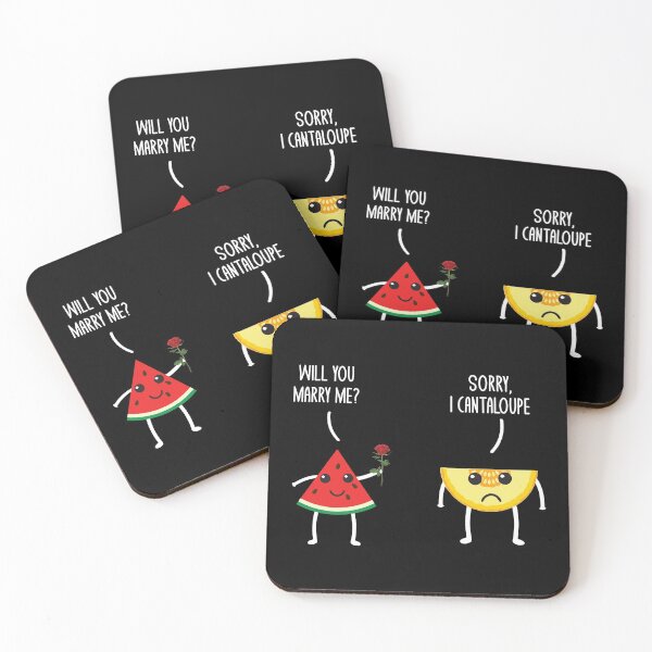 Item preview, Funny Watermelon Cantaloupe Pun Jokes Humor designed and sold by mrsmitful.
