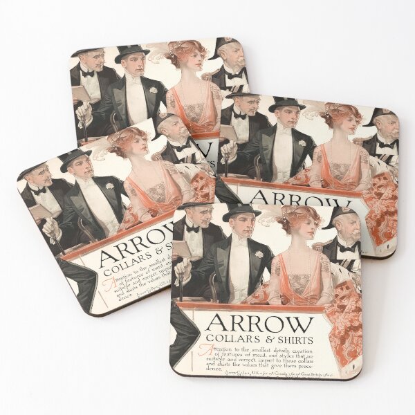 Item preview, Joseph Christian Leyendecker, Arrow 003 designed and sold by immortalpeaches.