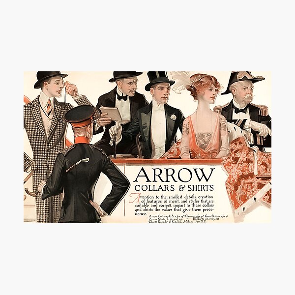 Item preview, Joseph Christian Leyendecker, Arrow 003 designed and sold by immortalpeaches.