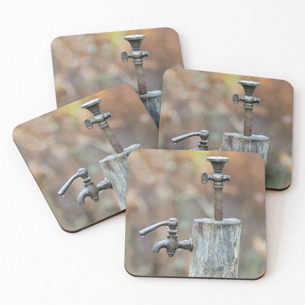 Item preview, Old Tap or Faucet in Rain designed and sold by Sue Robinson.