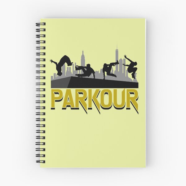 Item preview, PARKOUR FREE RUNNING ACROBATIC GYMNASTICS & STUNTS designed and sold by azamaniacox.