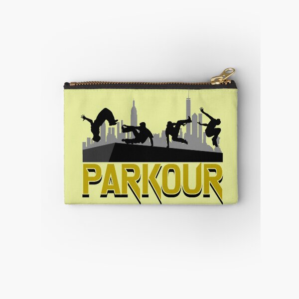 Item preview, PARKOUR FREE RUNNING ACROBATIC GYMNASTICS & STUNTS designed and sold by azamaniacox.