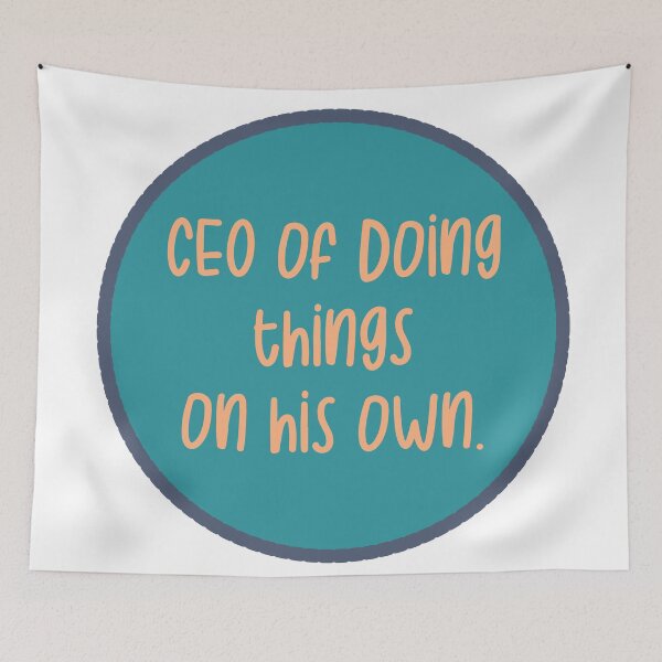 Item preview, CEO OF DOING THINGS ON HIS OWN TIKTOK POCKET DESIGN designed and sold by aydapadi.