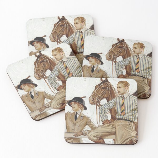 Item preview, Joseph Christian Leyendecker, Horse Racing designed and sold by immortalpeaches.