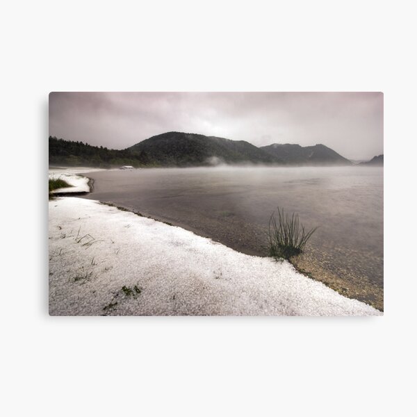 Massive storm hits Rotorua Metal Print