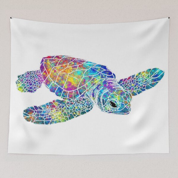 Item preview, Sea Turtle Watercolor Art designed and sold by maryedenoa.