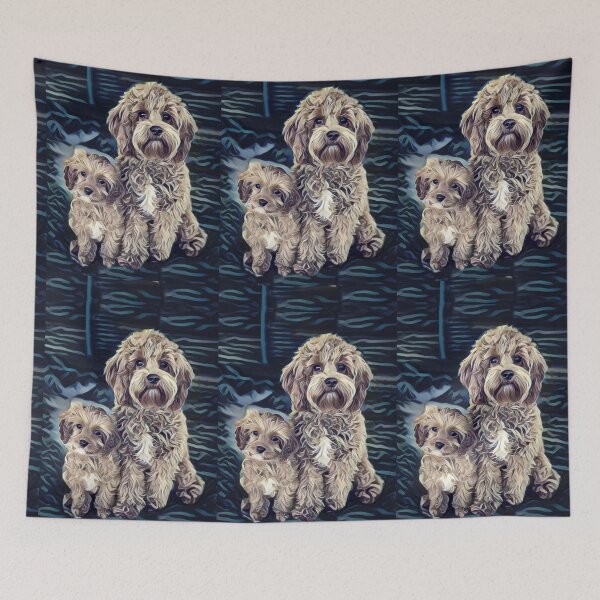 Item preview, Cavapoo Dogs Adorable Pet Poodle Cute Puppy designed and sold by lorrinani.