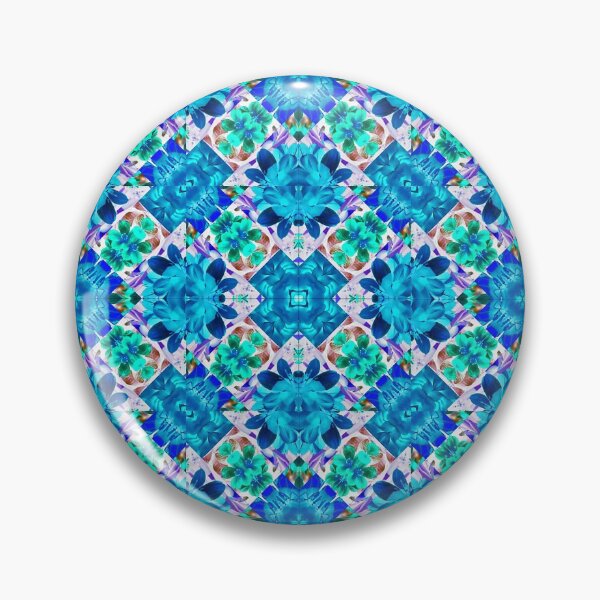 Item preview, Blue Nine Tile Mosaic designed and sold by DVanSiceartist.