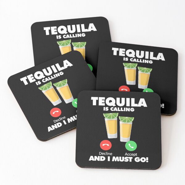 Item preview, My Tequila is Calling and I Must Go Drink Lover designed and sold by HelloFromAja.