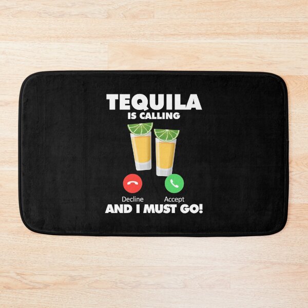 Item preview, My Tequila is Calling and I Must Go Drink Lover designed and sold by HelloFromAja.