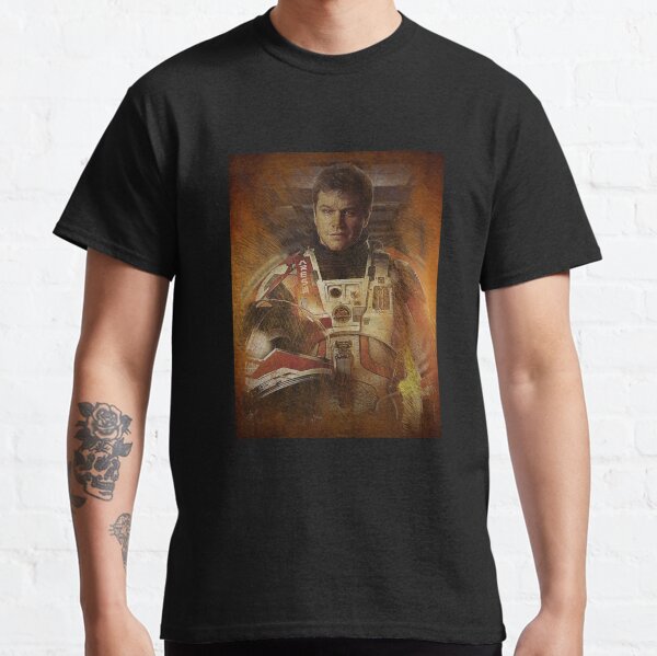 The Martian Matt Damon Classic T-Shirt