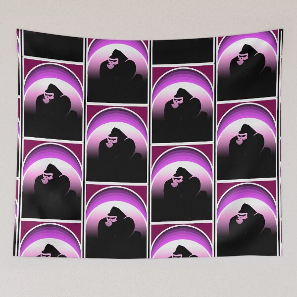 Item preview, Purple Gorilla Silhouette  designed and sold by Green Corner.