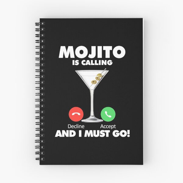 Item preview, My Mojito is Calling and I Must Go Drink Lover designed and sold by HelloFromAja.