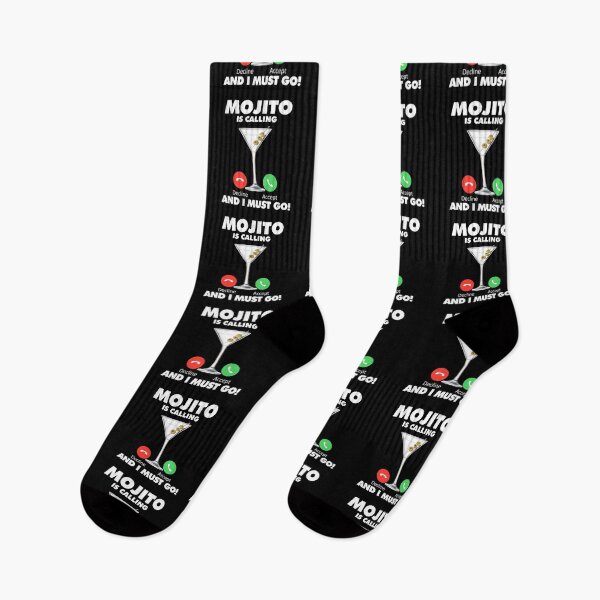 Item preview, My Mojito is Calling and I Must Go Drink Lover designed and sold by HelloFromAja.
