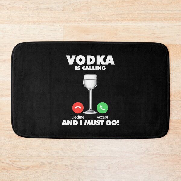 Item preview, My Vodka is Calling and I Must Go Drink Lover designed and sold by HelloFromAja.