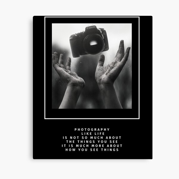 Item preview, Photography Like Life About How You See Things White Text designed and sold by TWMBDesigns.