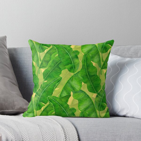 Item preview, Banana leaves watercolor pattern designed and sold by Katerina Mitkova Kirilova.