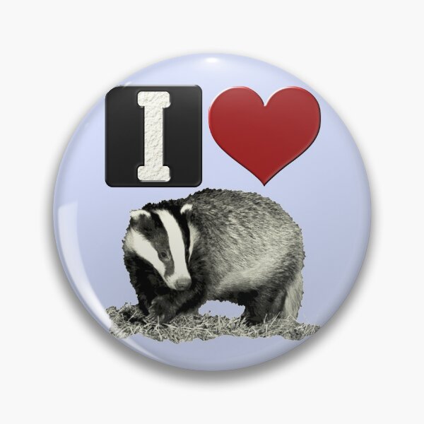 Item preview, I LOVE BADGERS designed and sold by Paparaw.