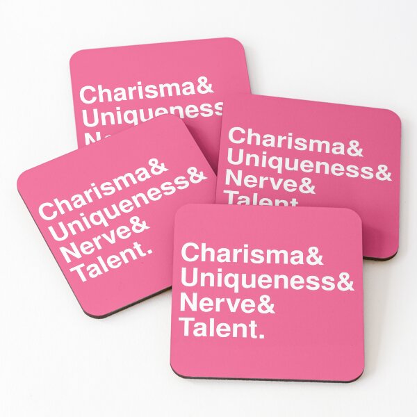 Item preview, Charisma, Uniqueness, Nerve & Talent designed and sold by redelbautista.